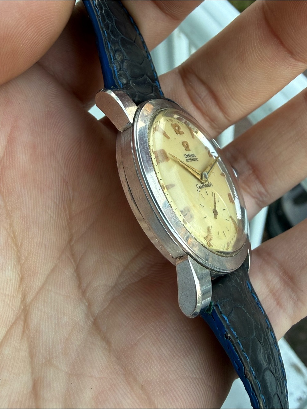 Vintage Omega Seamaster 2766-1 – Cal 344 Bumper Automatic | 34.5mm | 1950’S. - Picture 8 of 14